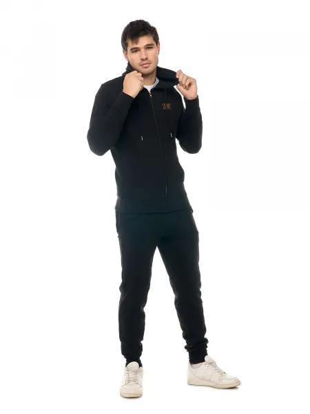 Leone Men's hooded zipsweat jacket