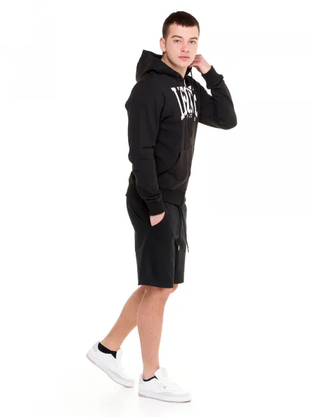 Leone Men's hooded zipsweat jacket