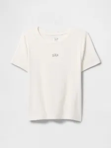 GAP MOD RIB ABBRV Dámske tričko, biela, veľkosť