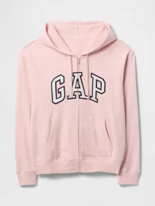 GAP HERITAGE Dámska mikina, ružová, veľkosť