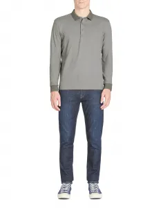 Celio Polo Jebille Long Sleeve T-Shirt - Mens