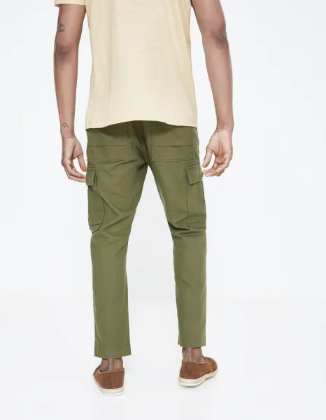 Celio Trousers Pocket Loking - Mens