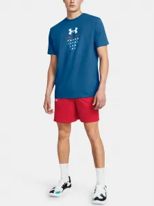 Červené športové kraťasy Under Armour UA Baseline Short