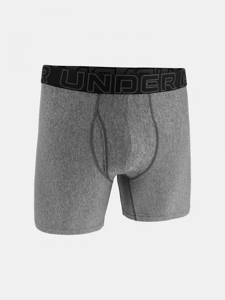 Sivé pánske boxerky Under Armour M UA Perf Tech 6in
