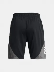 Čierne chlapčenské kraťasy Under Armour Curry Boys Splash