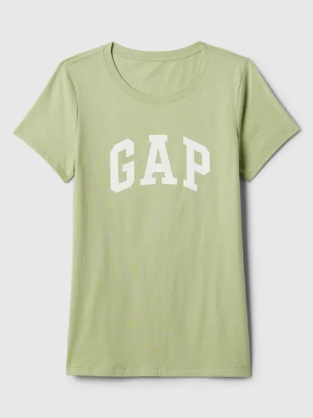 GAP CLASSIC Dámske tričko, svetlo zelená, veľkosť
