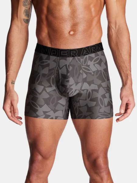 Under Armour Men's Boxers M UA Perf Tech Nov 6in - 3pk - Men's