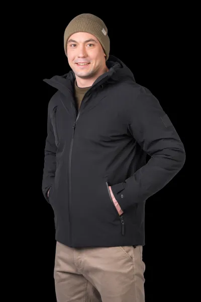 Men's winter jacket Hannah DERK II anthracite II