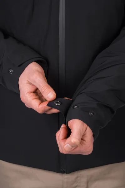 Men's winter jacket Hannah DERK II anthracite II