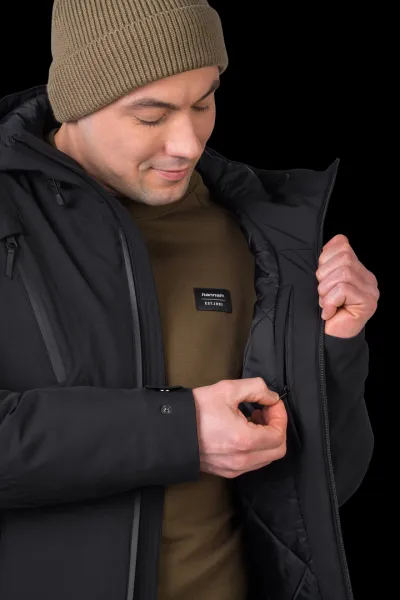 Men's winter jacket Hannah DERK II anthracite II