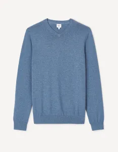 Celio Cotton Sweater Decotonv - Mens