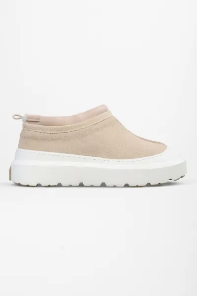 Shoeberry Women's Arlo Beige Suede Boots