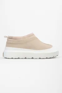 Shoeberry Women's Arlo Beige Suede Boots