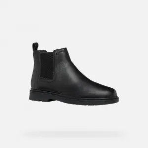 Black men's ankle boots Geox Spherica Ec1 - Men's