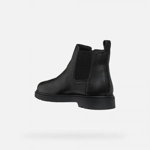 Black men's ankle boots Geox Spherica Ec1 - Men's