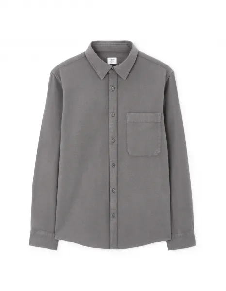 Celio Shirt Jabrushed - Men's