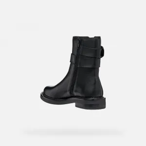 Black women's ankle boots Geox Serilda - Women's