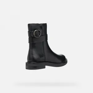 Black women's ankle boots Geox Serilda - Women's