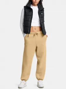 Women's pants Under Armour UA Icon HWT Flc OS Pant-BRN - Women's