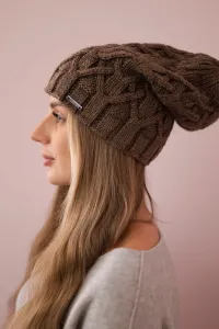 marka niezdefiniowana Čapica с fleece Sonia K201 hnedá