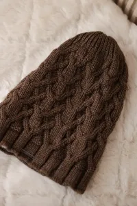 marka niezdefiniowana Čapica с fleece Sonia K201 hnedá