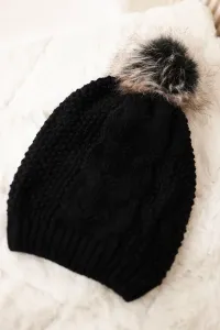 marka niezdefiniowana Čapica s fleece Sandra K210 čierna