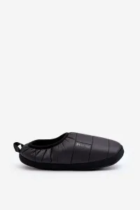 BIG STAR SHOES Izolované izolované papuče mužov čierna hviezda
