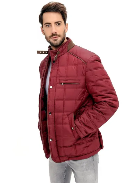 M8640 DEWBERRY MEN'S COAT-BURGUNDY