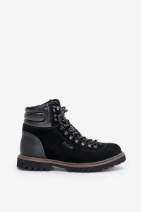 BIG STAR SHOES Semišové Zateplené Členkové Topánky Pánske Big Star