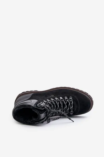 BIG STAR SHOES Semišové Zateplené Členkové Topánky Pánske Big Star