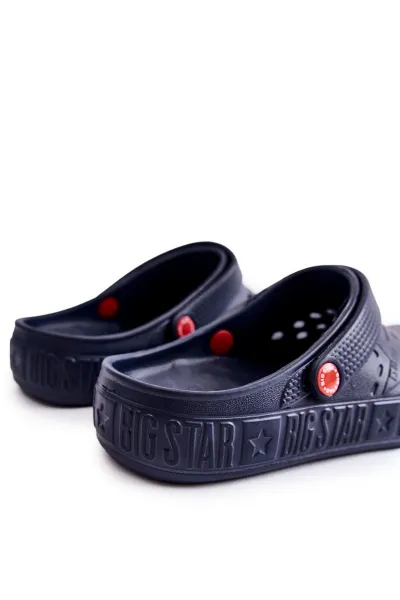 BIG STAR SHOES Pánsky ľahký háčkovaný svah Veľká hviezda