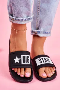 Dámske šľapky Big Star Contrast logo