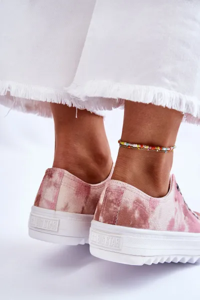 BIG STAR SHOES Módne nízko veľké hviezdy