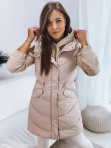 Dámska prešívaná vesta GAMIS béžová Dstreet