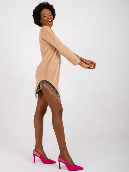 Dress-DHJ-SK-6509.82P-camel