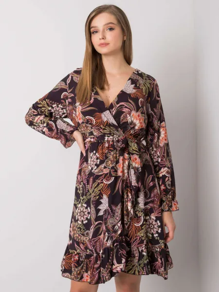 Dress-TW-SK-BI-H2515.38X-black-beige