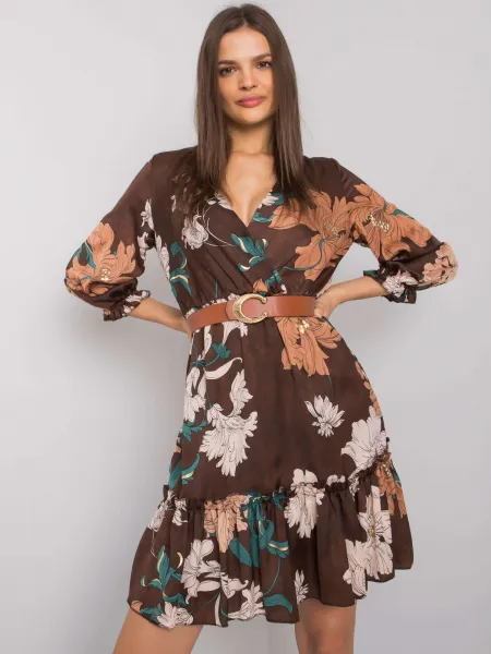 Dress-LC-SK-22K-3039.51P-brown