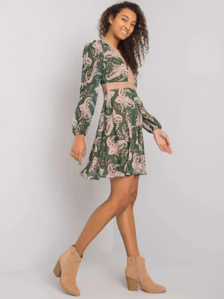 Dress-LC-SK-22K-3035.03P-dark green