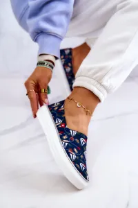 BIG STAR SHOES Dámska sklz na pamäťovú penu veľká hviezda