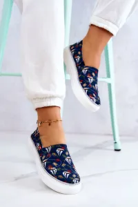 BIG STAR SHOES Dámska sklz na pamäťovú penu veľká hviezda