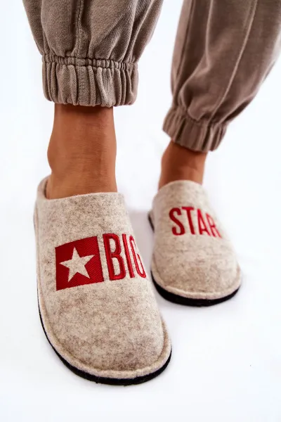 BIG STAR SHOES Domáce papcas veľká hviezda