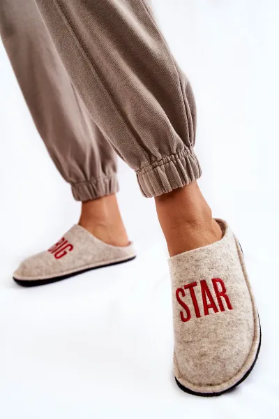 BIG STAR SHOES Domáce papcas veľká hviezda