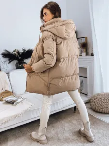 Dámska bunda LETLIS béžová Dstreet