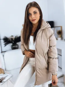 Dámska bunda LETLIS béžová Dstreet
