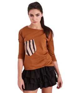 Blouse-PL-BZ-1694.08-light brown