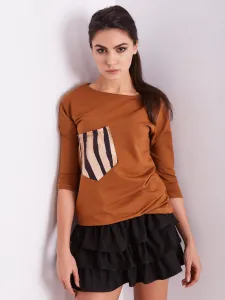 Blouse-PL-BZ-1694.08-light brown
