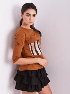 Blouse-PL-BZ-1694.08-light brown