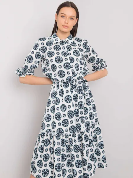 Dress-LK-SK-508525.17-white-green