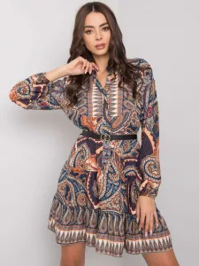 Dress-DHJ-SK-15053.61-dark blue