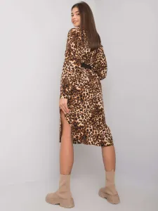 Dress-TW-SK-BI-32555.72P-black-beige